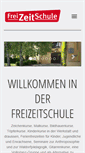 Mobile Screenshot of freizeitschule.de